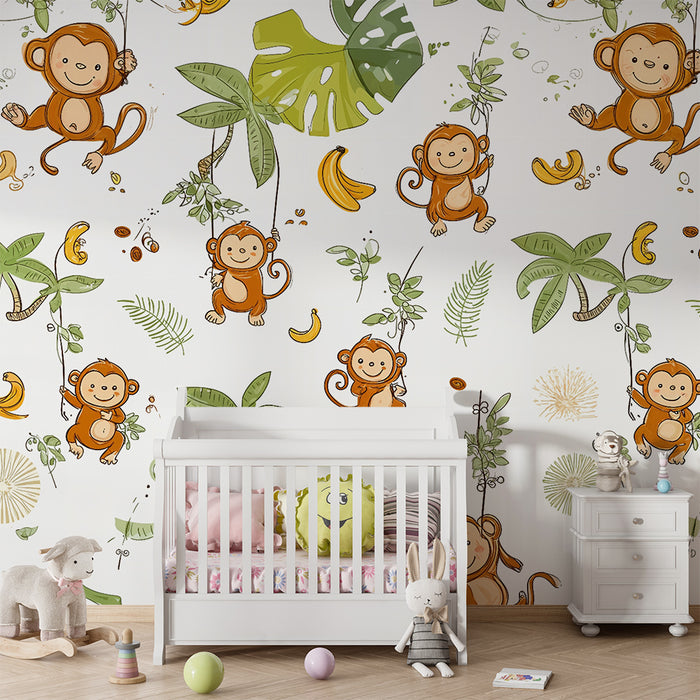 Papier peint opice | Tiskane džungle za igro