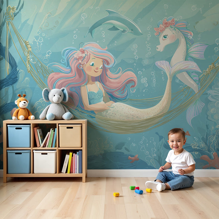 Tapete sirena | Čarobno podvodno sanjarenje