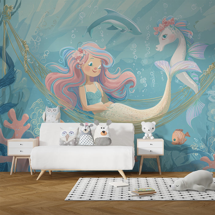 Tapete sirena | Čarobno podvodno sanjarenje