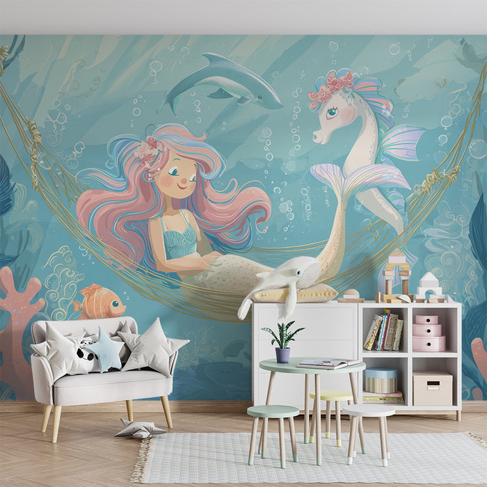 Tapete sirena | Čarobno podvodno sanjarenje