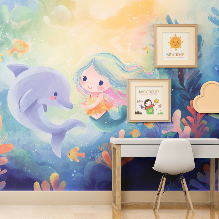 Havfrue tapet | Undervandsvenner