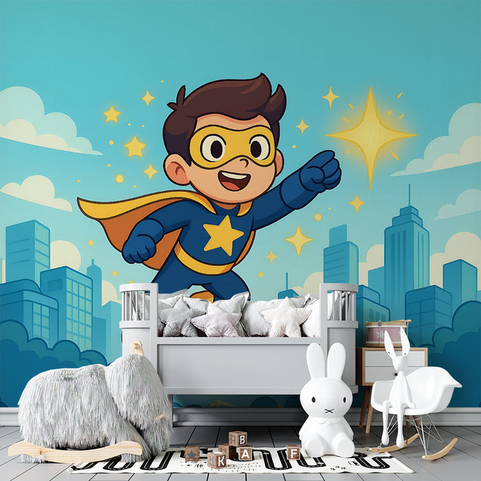 Dětské tapety do pokojíčku | Superhrdinové v akci