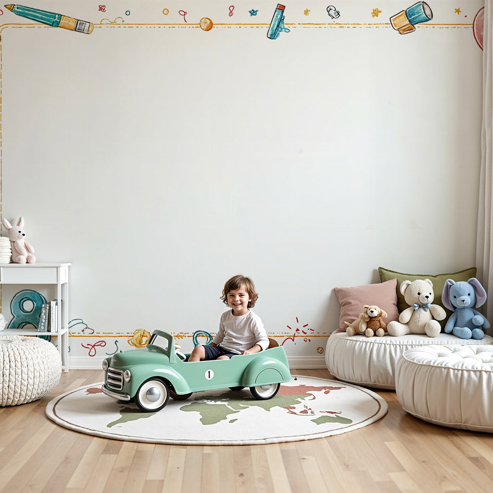 Educational wallpaper | Artistic patterns for children — Kids Wall