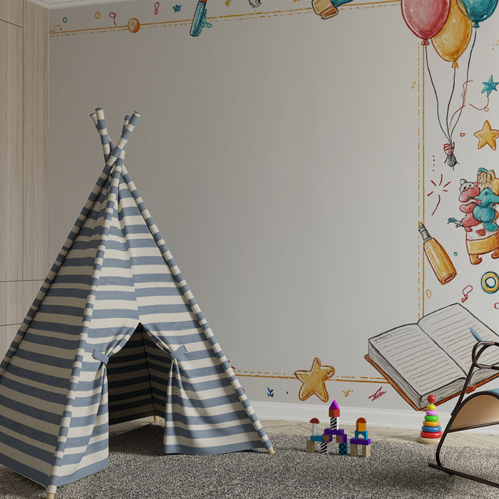 Tapéta oktatási célokra | Művészi minták gyerekeknek