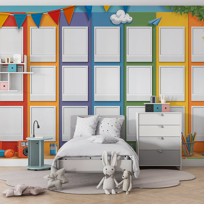Εκπαιδευτικό ταπετσαρία | Πολύχρωμο για τα παιδικά δωμάτια