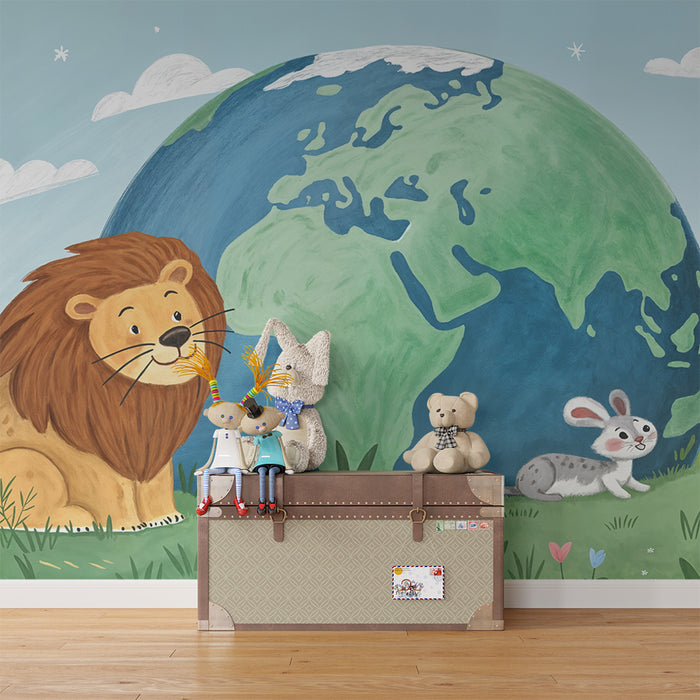 Carta da parati animali | Gioiosa scoperta del pianeta