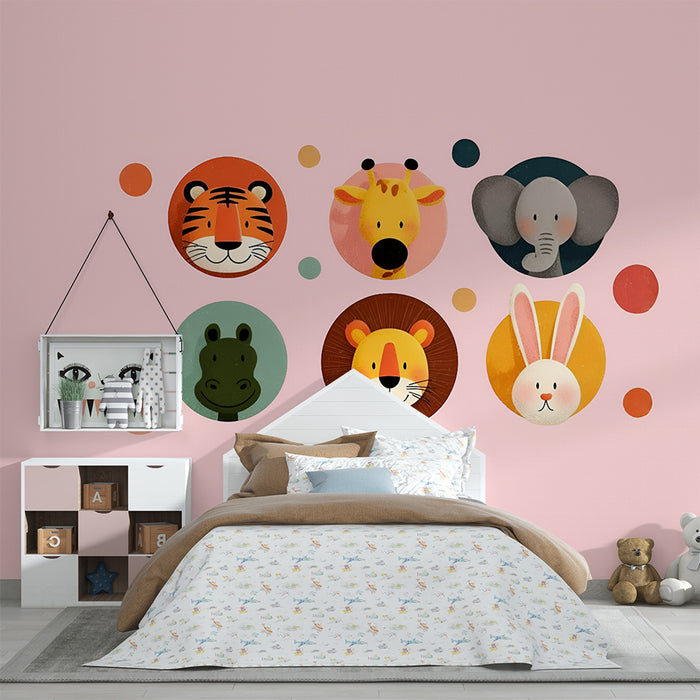 Tapety dla dzieci zwierzęta | Zabawny design dla dzieci