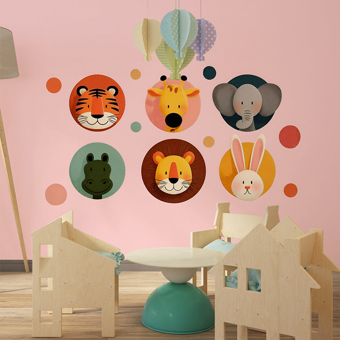Tapety dla dzieci zwierzęta | Zabawny design dla dzieci
