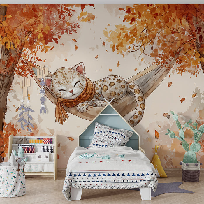 Kitten autumn wallpaper | Art in suspension