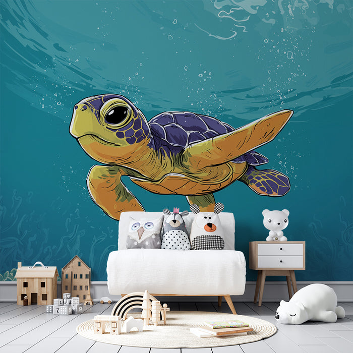 Tapeta Morska kornjača | Sjajna podvodna ljepota