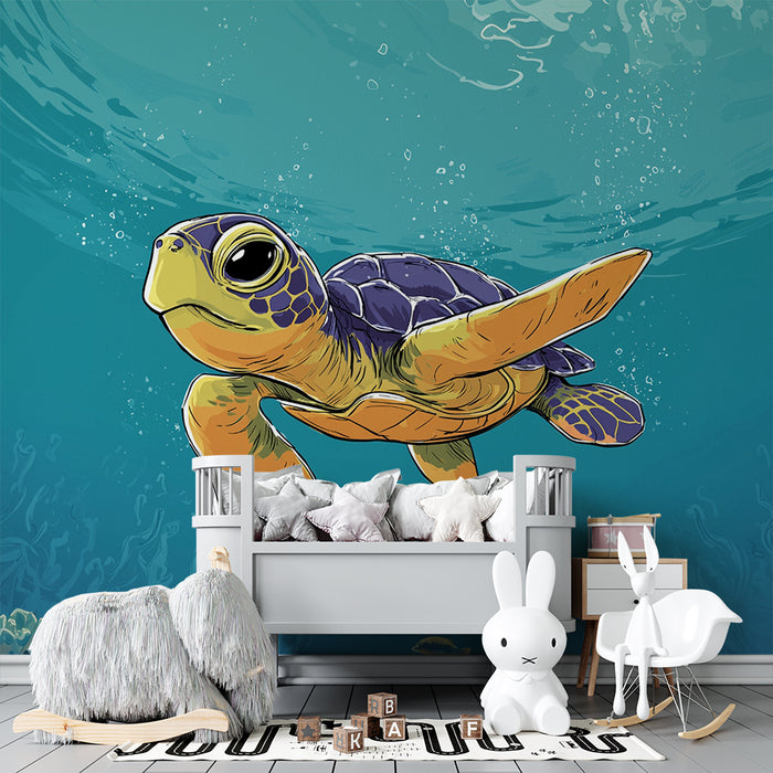 Tapeta Morska kornjača | Sjajna podvodna ljepota