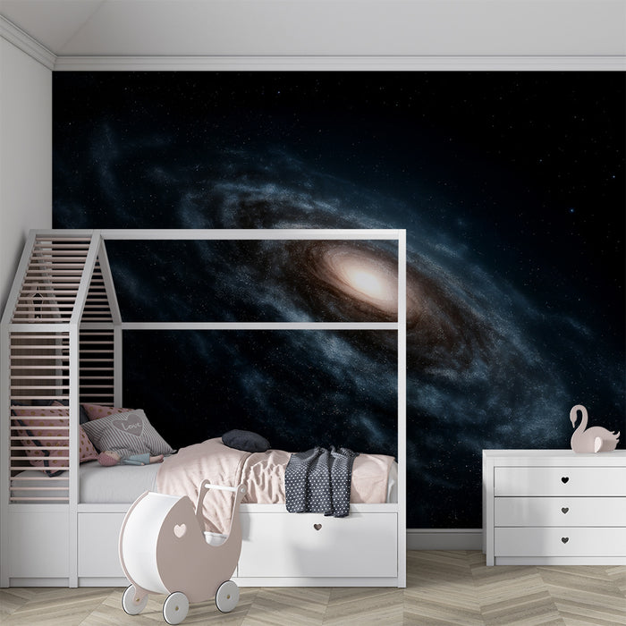 Lastenhuoneen tapetti | Pyörivä galaksi