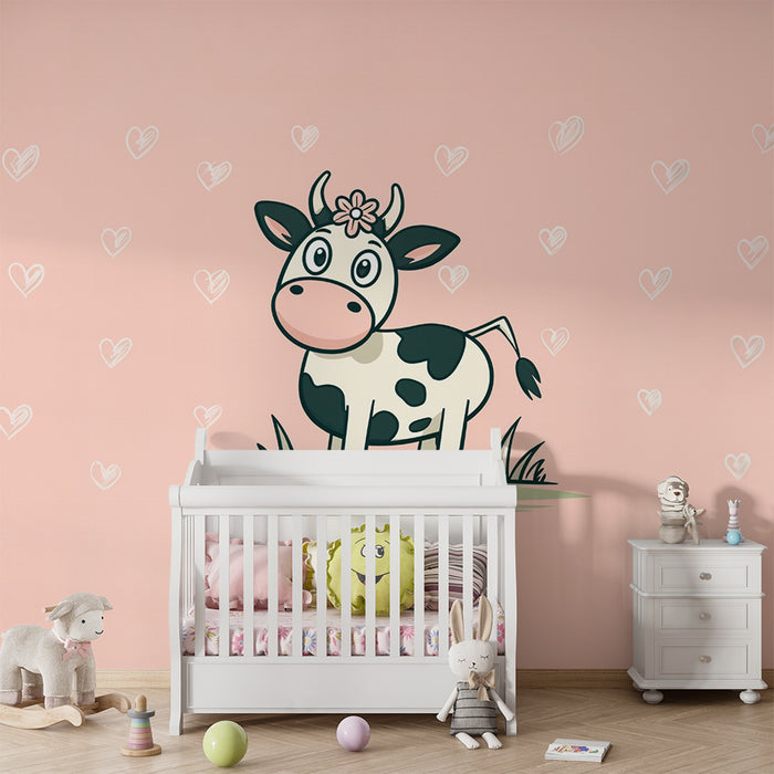 Køer tapet | Sødt og sjovt design