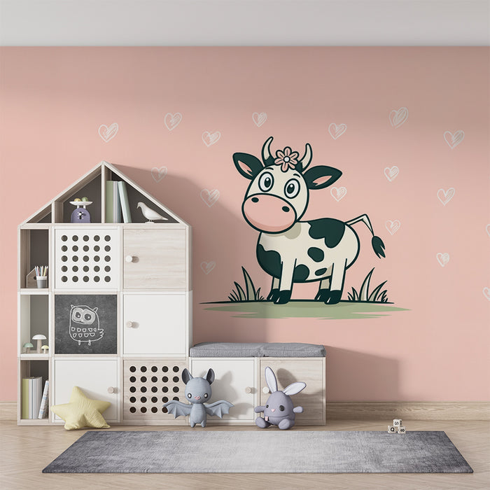 Køer tapet | Sødt og sjovt design