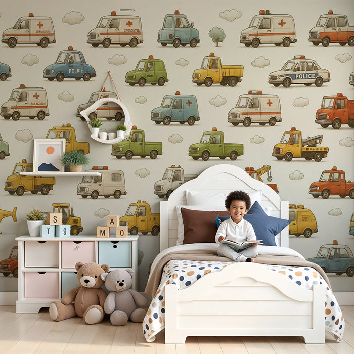 Barntapet | Räddningsfordon och bilar