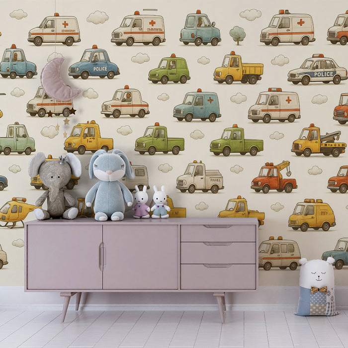 Barntapet | Räddningsfordon och bilar