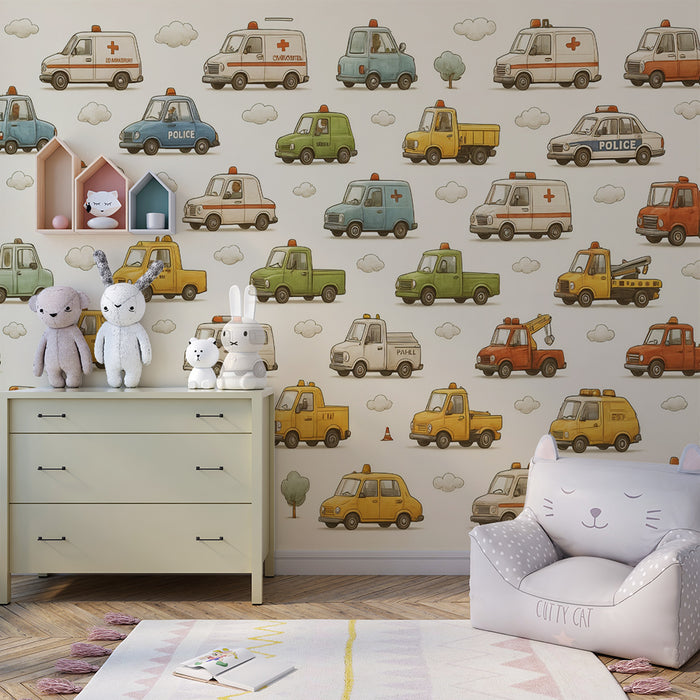 Barntapet | Räddningsfordon och bilar